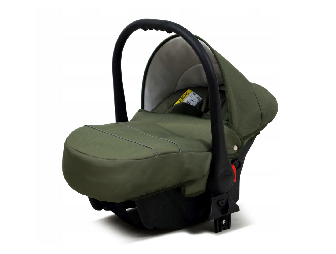 Kočárek 3v1 BabyLux Largo Olive Black