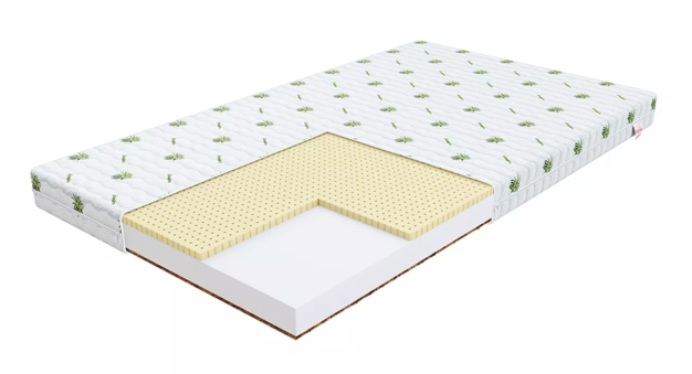 Pěnová matrace PIKOLO 4KIDS ALOE VERA  s kokosem a latexem 60x120 cm