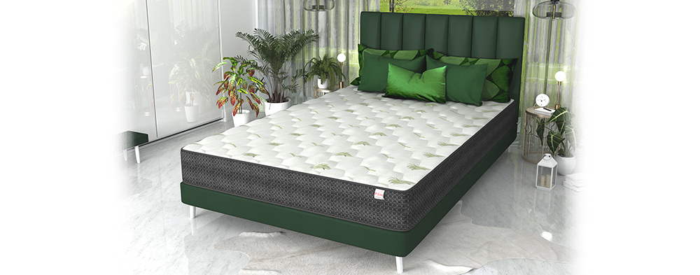 Komfortní pěnová matrace ORSA MAX Aloe Vera 3D 140x200 cm 22 cm