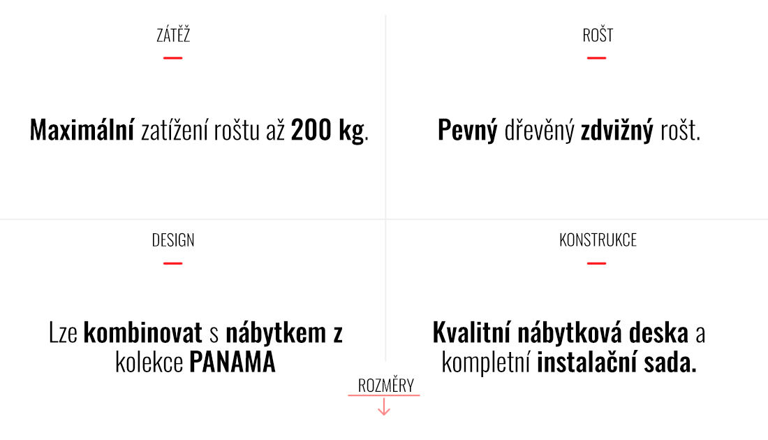 Manželská postel PANAMA 140x200 se zvedacím dřevěným roštem BÍLÁ BÍLÁ