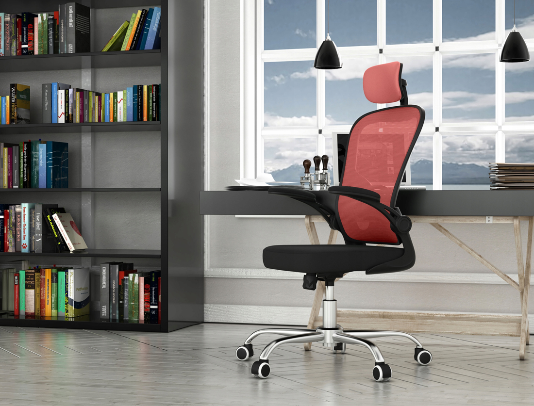 Kancelárska stolička DORY červená