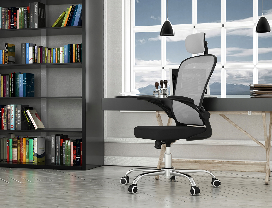 Kancelářská židle DORY šedá