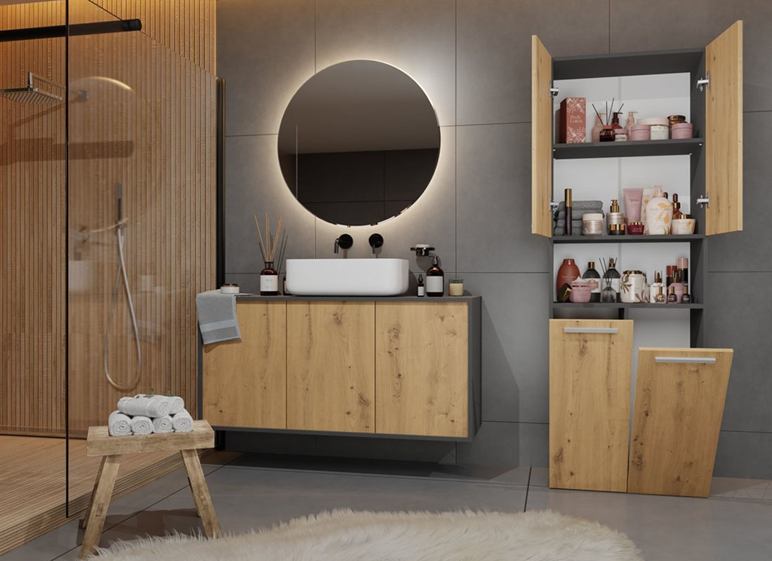 Komoda ATHENA 6 DUB ARTISAN matná