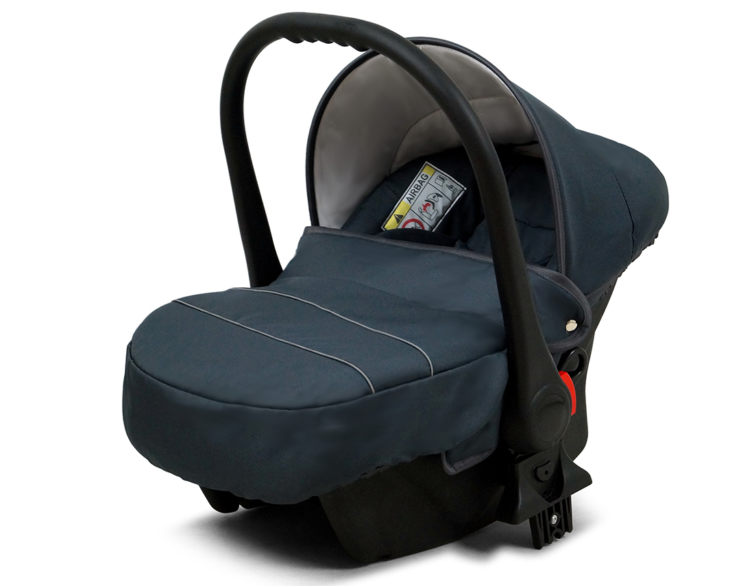 Kočárek 4v1 BabyLux Qbaro Black