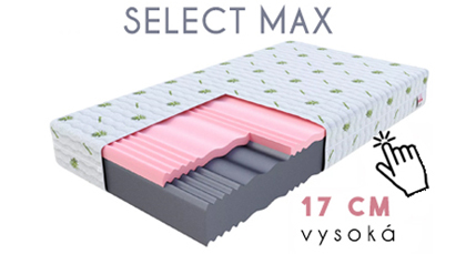 Pěnová matrace COMFORT PLUS EXTRA 90x200 cm 25 cm