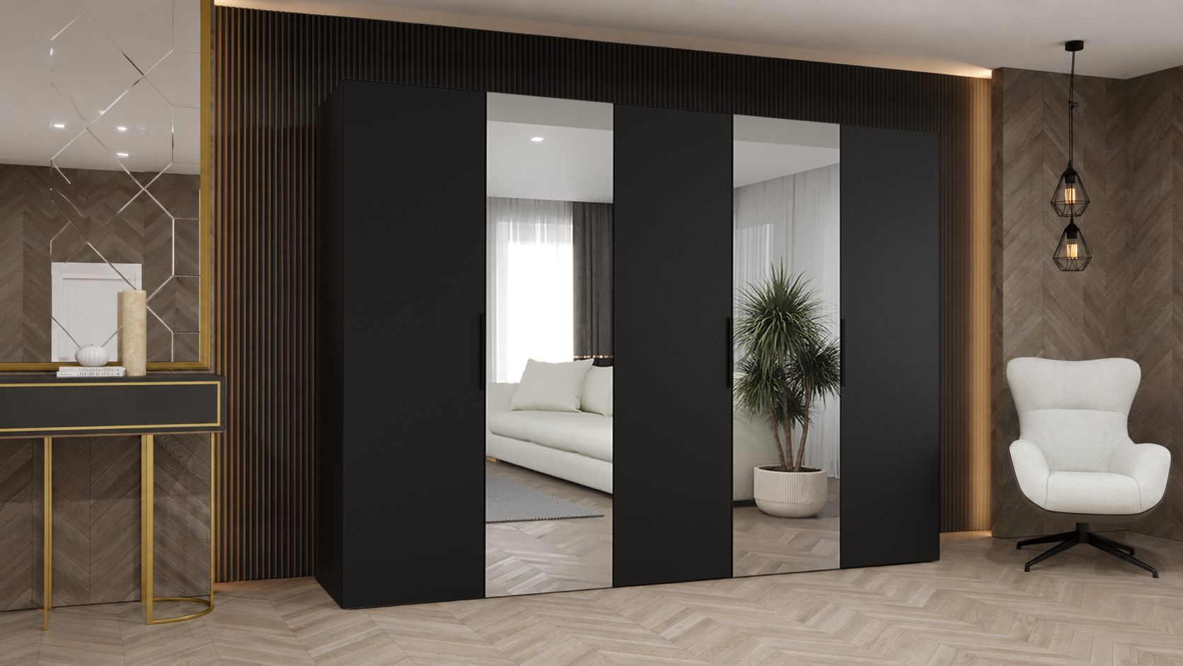 Šatní skříň MARBELLA 2 250 cm
