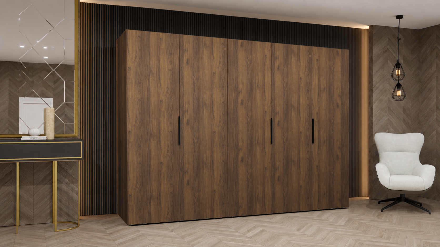 Šatní skříň MARBELLA 1 250 cm