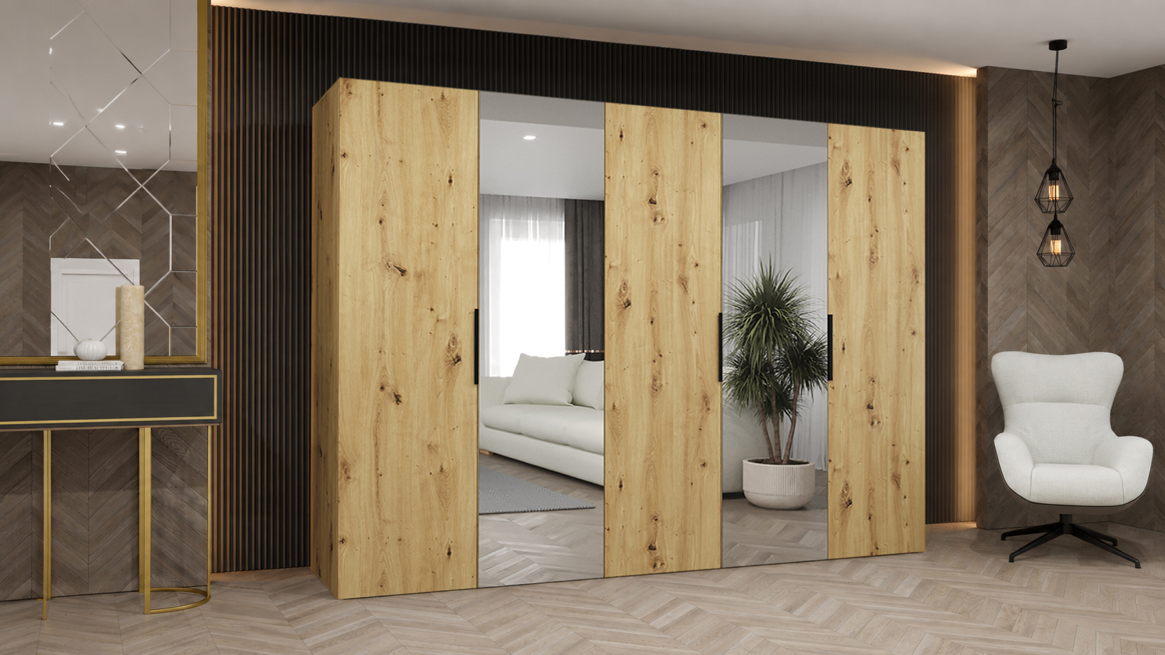 Šatní skříň MARBELLA 2 250 cm