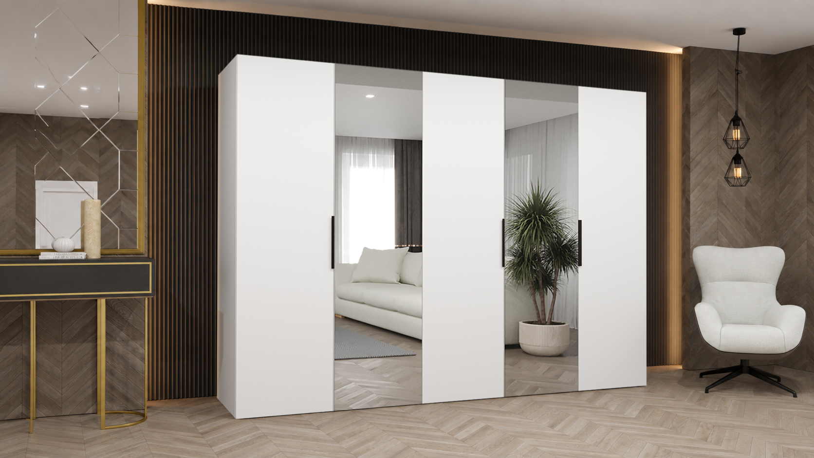 Šatní skříň MARBELLA 2 250 cm