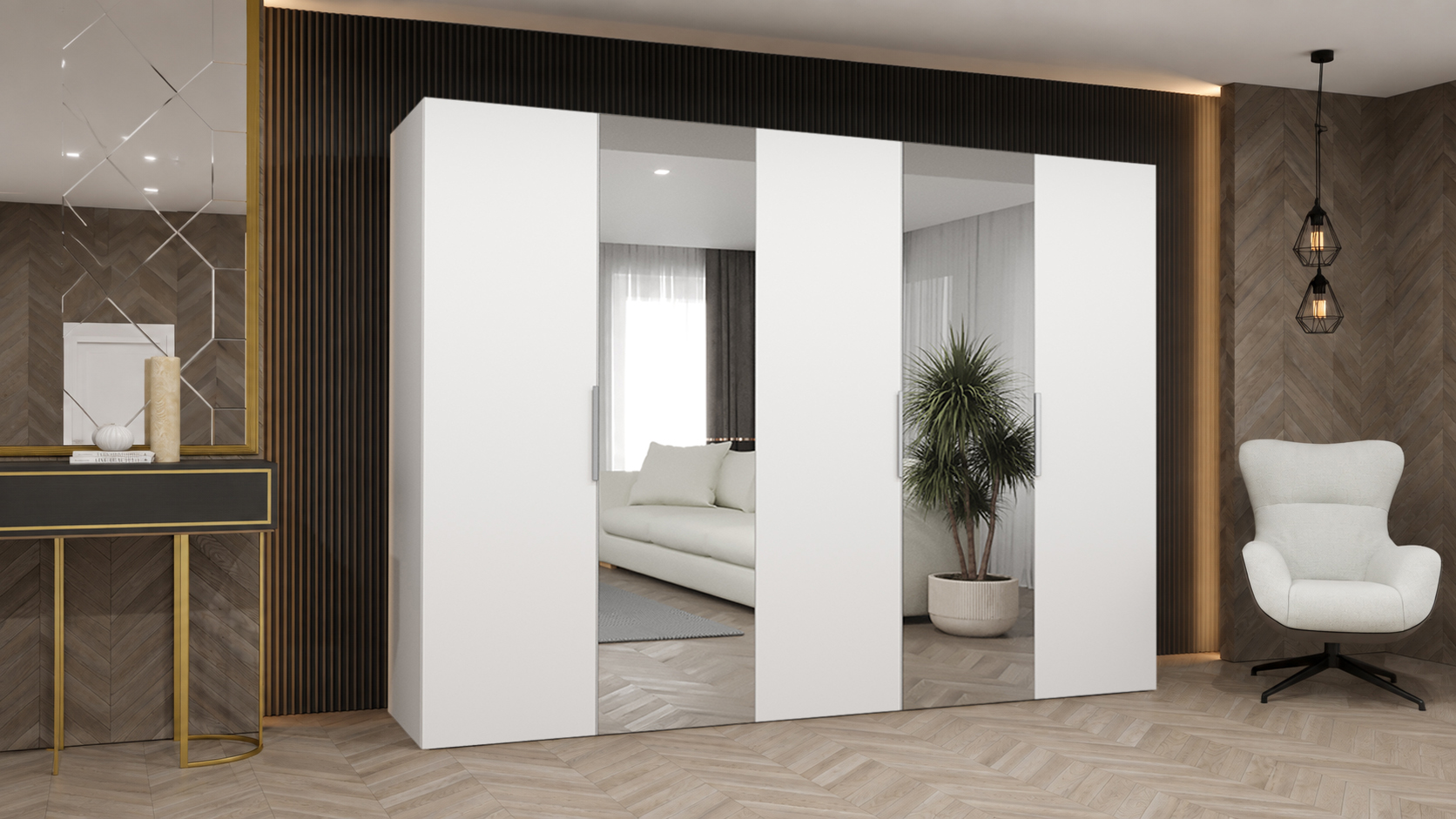 Šatní skříň MARBELLA 2 250 cm