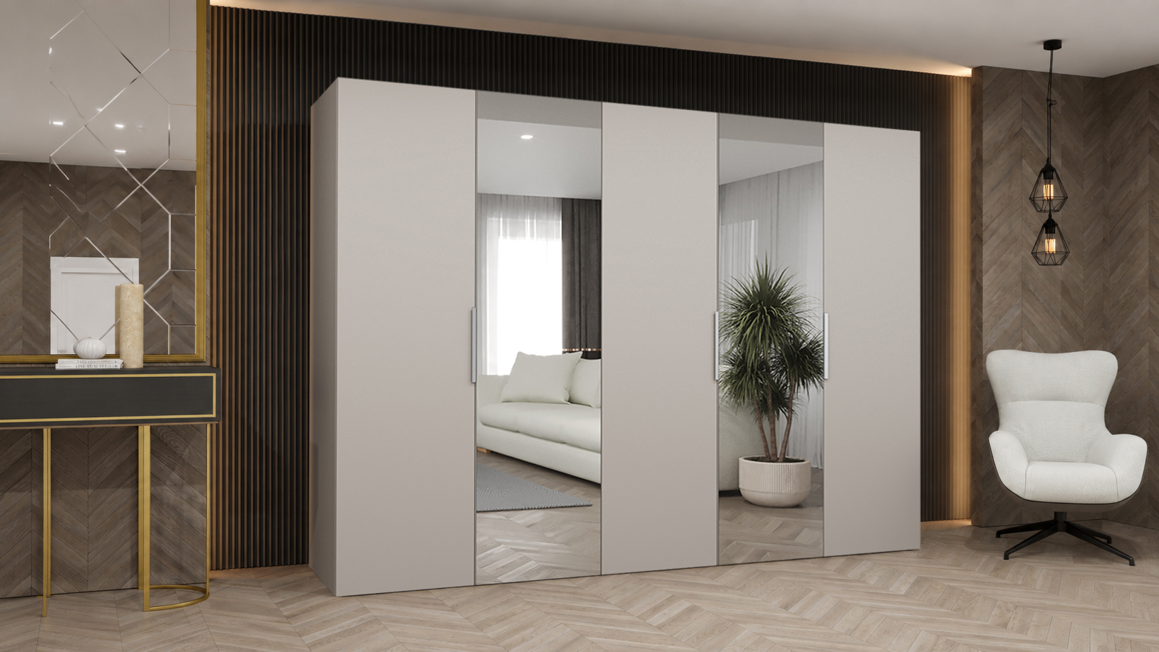 Šatní skříň MARBELLA 2 250 cm