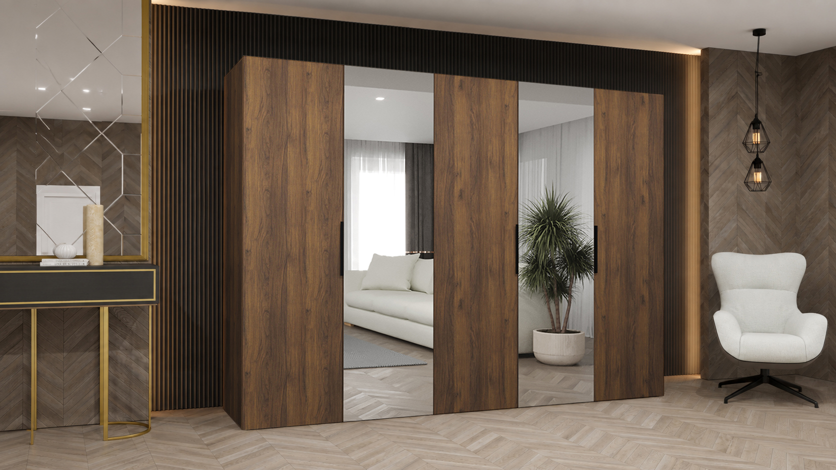 Šatní skříň MARBELLA 2 250 cm