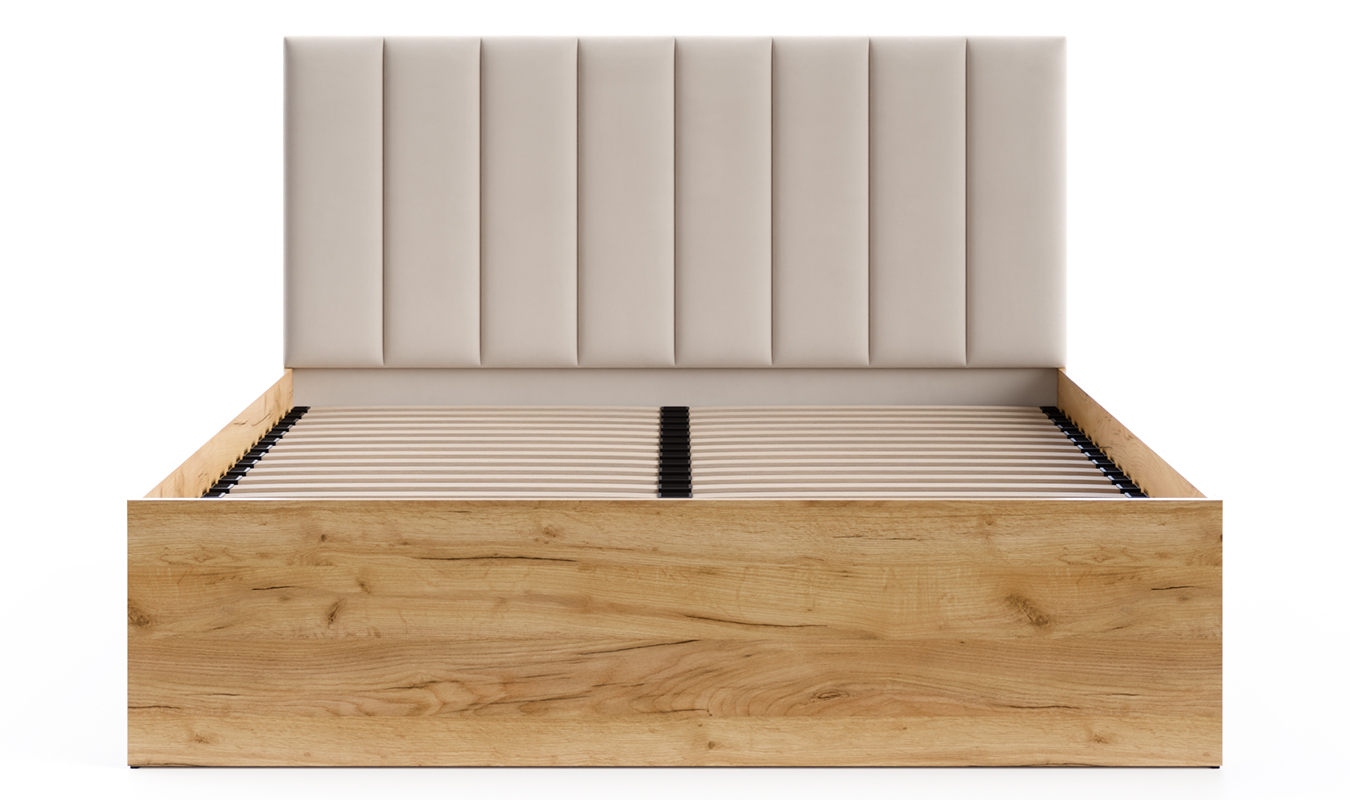 Manželská postel 160x200 cm GRENADA TRINITY krémová