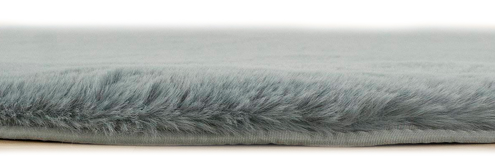Kusový kulatý koberec Rabbit TMAVĚ ŠEDÁ 160cm