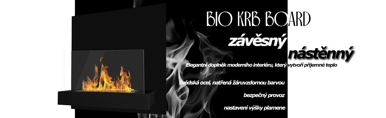 BIO KRB BOARD nástěnný černý s ochranným sklem