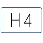 Tvrdá matrace H4