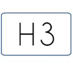 Středně tuhá matrace H3