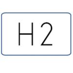 Středně měkká matrace H2