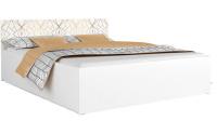 Manželská postel PANAMA 160x200 s potiskem VZOR 01