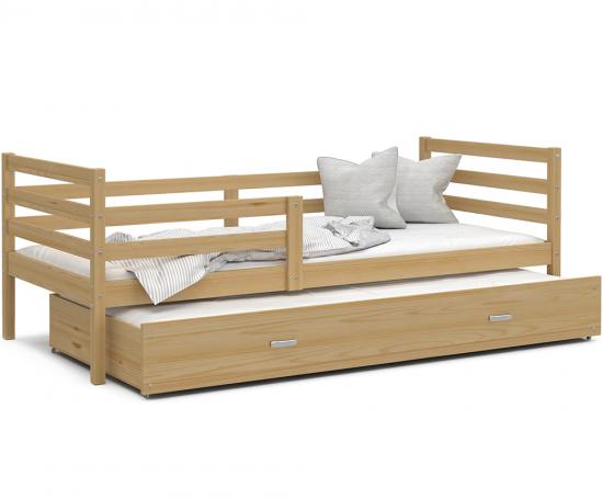 Dětská postel s přistýlkou JACEK P2 200x90 cm BOROVICE