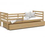 Dětská jednolůžková postel JACEK P 200x90 cm BOROVICE