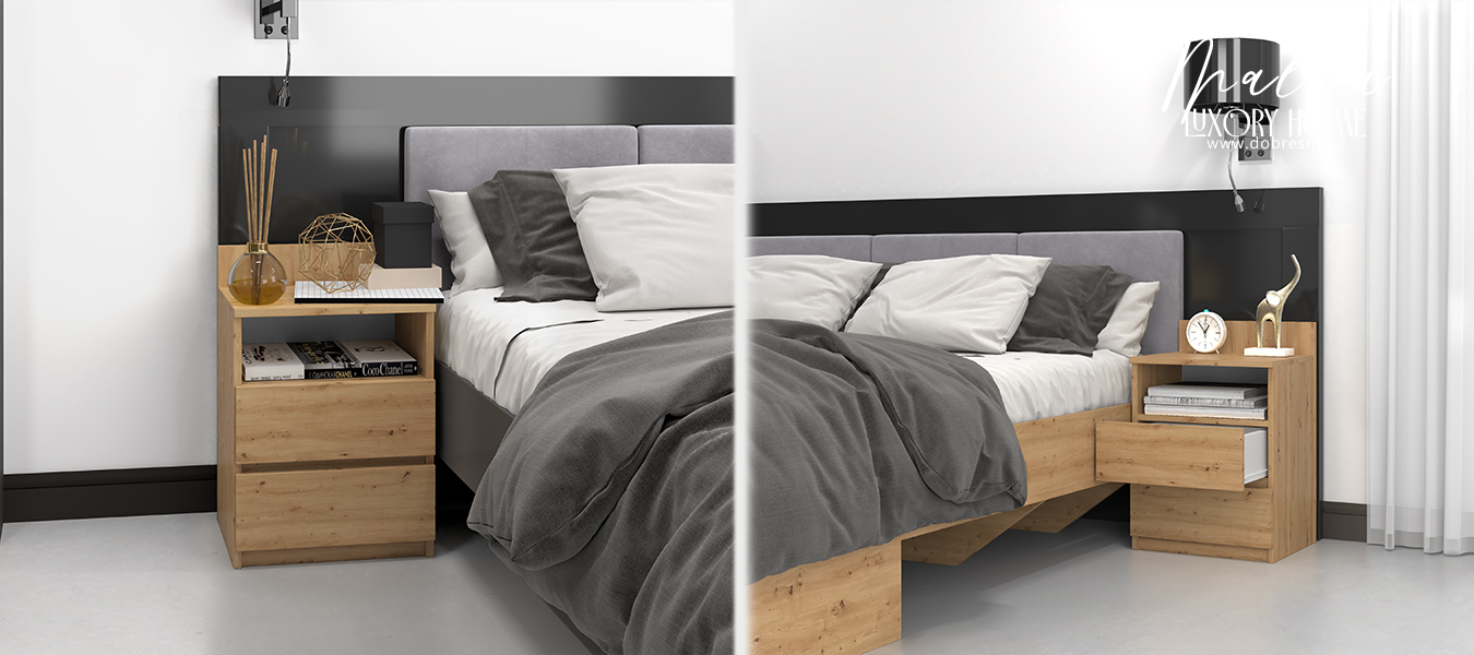 Noční stolek MALWA M1 DUB ARTISAN