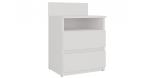 Noční stolek MALWA M1 BÍLÁ