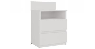 Noční stolek MALWA M1 BÍLÁ