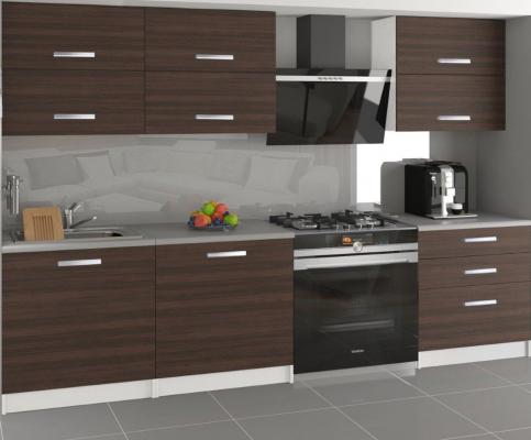 Moderní kuchyňská sestava TORINO PRIMERA KAŠTAN