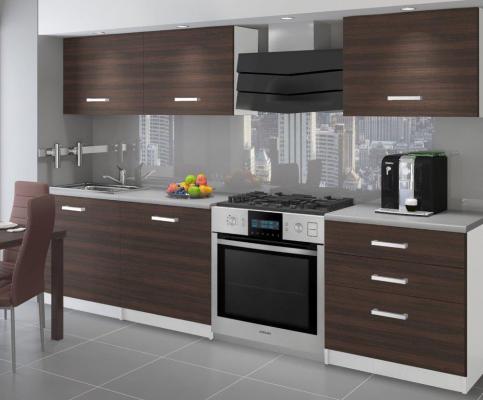 Moderní kuchyňská sestava TORINO NEPTUN KAŠTAN