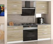 Moderní kuchyňská sestava TORINO ELEGANTA DUB