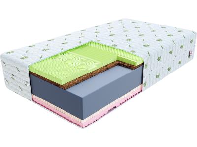 Zdravotní pěnová matrace SAVONA ALOE VERA 120x200 cm paměťová pěna i HR studená pěna