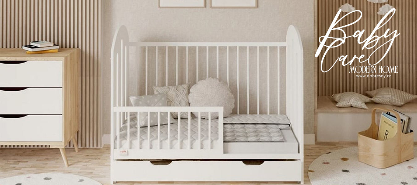 Dětská pěnová matrace BABY CARE s přírodní pohankou 90x180 cm