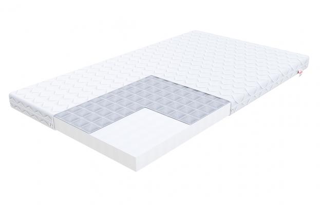 Dětská pěnová matrace BABY CARE s přírodní pohankou 90x180 cm