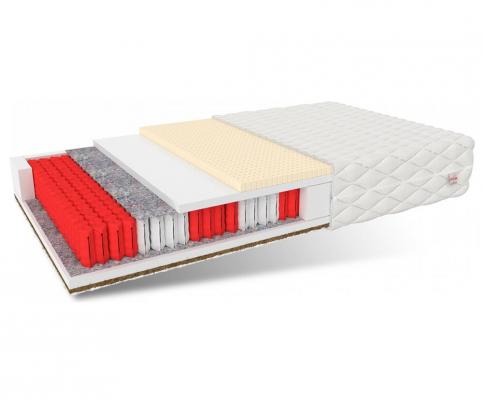 Taštičková matrace FORGIA JERSEY 80x200 cm s latexem a kokosem 19 cm