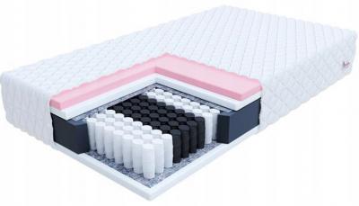 Taštičková matrace VERO MAX 120x200 cm s visco pěnou 24cm