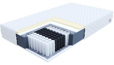 Taštičková matrace BOLONIA MAX JERSEY 200x200 cm s latexem 24 cm