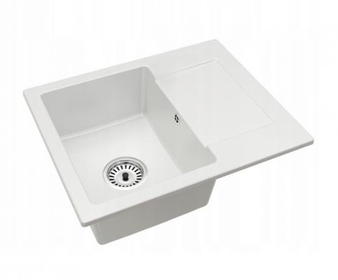 Granitový dřez DONZO BÍLÁ 46,5 x 57,6 x 17,4cm