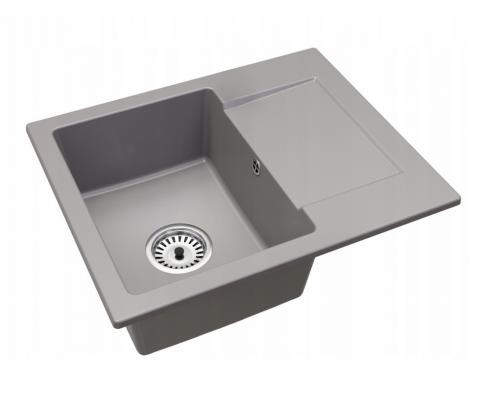 Granitový dřez DONZO ŠEDÁ 46,5 x 57,6 x 17,4cm