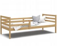 Dětská jednolůžková postel JACEK P 160x80 cm bez šuplíku BOROVICE