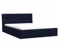 Čalouněná postel 120x200 cm VEGAS PARIS DEEP BLUE