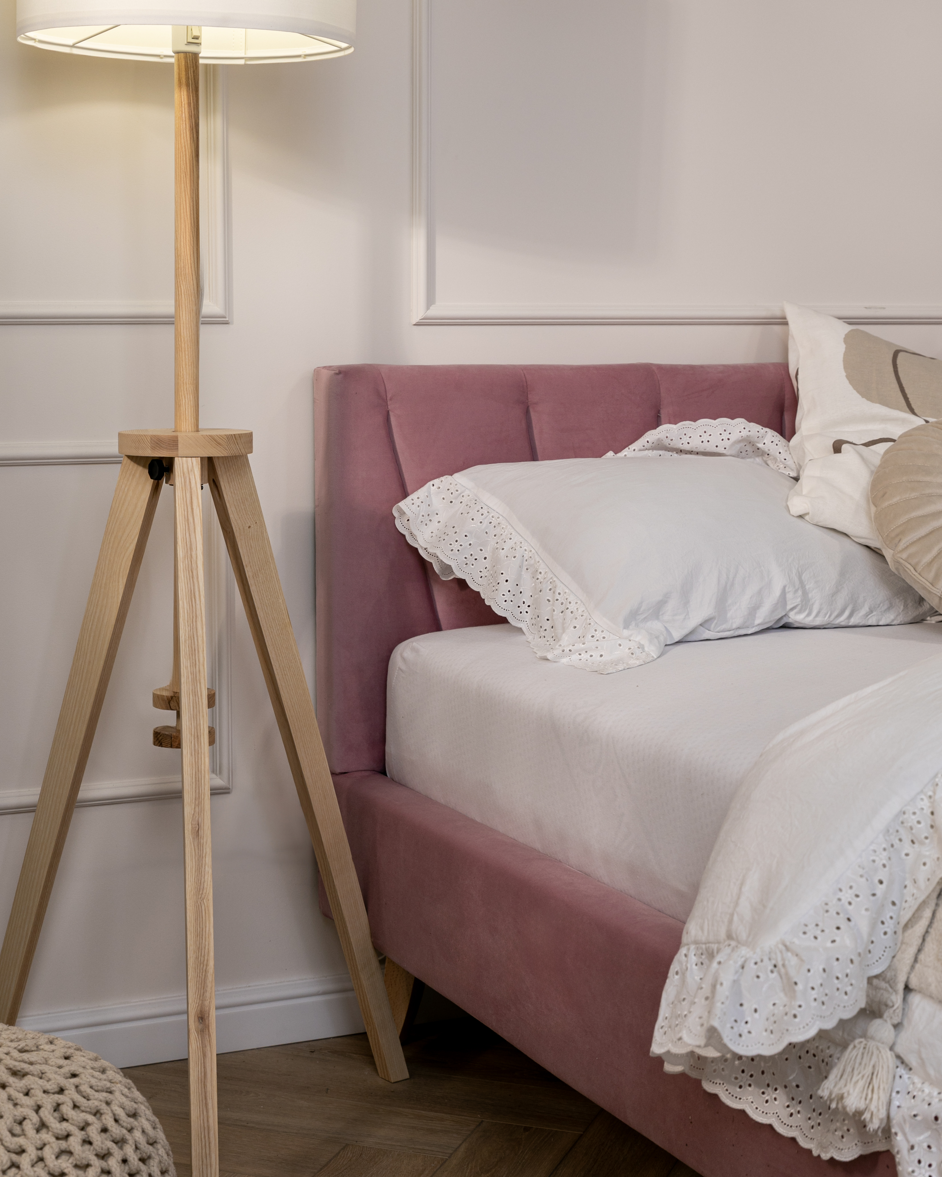 Čalouněná postel 120x200 cm HEAVEN TRINITY TYRKYSOVÁ