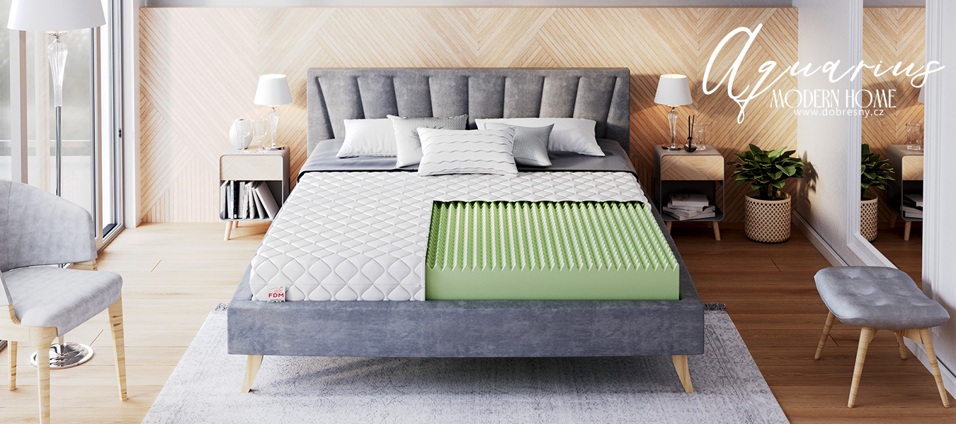 Pěnová matrace AQUARIUS JERSEY 70x140 cm