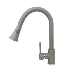 Kuchyňská baterie se sprchou TARU šedá