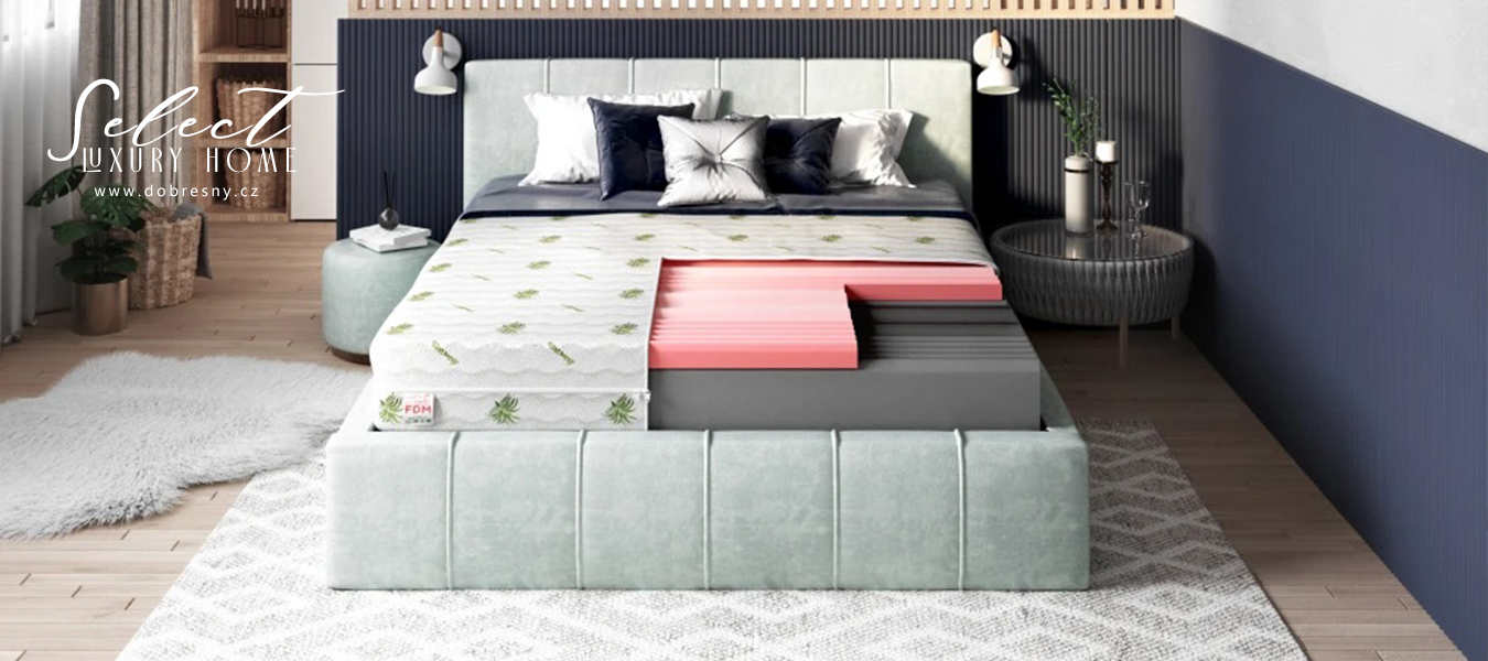 Pěnová matrace SELECT ALOE VERA 100 x 200 13 cm
