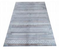 Plyšový koberec MONACO 8 béžovo šedý 60x120 cm