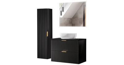 Koupelnová sestava ADEL BLACK ERIS 80cm