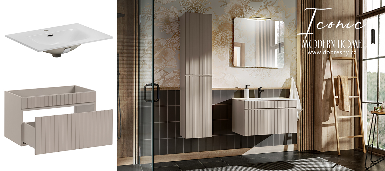 Koupelnová sestava ICONIC CASHMERE HARMONY