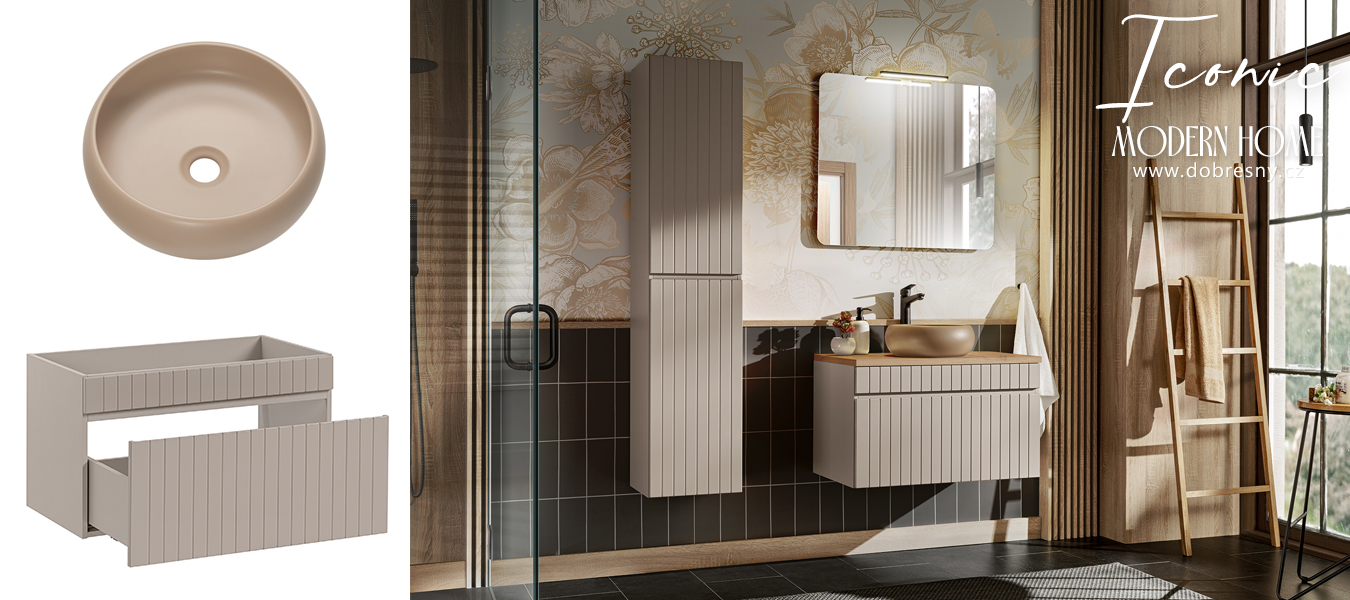 Koupelnová sestava ICONIC CASHMERE PASSION