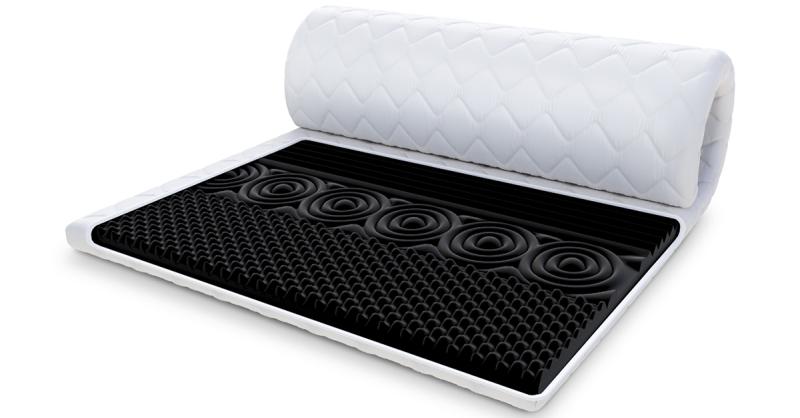 Přistýlka z profilované 7zónové pěny HR H30 NERO MAX 140x200 cm 8cm